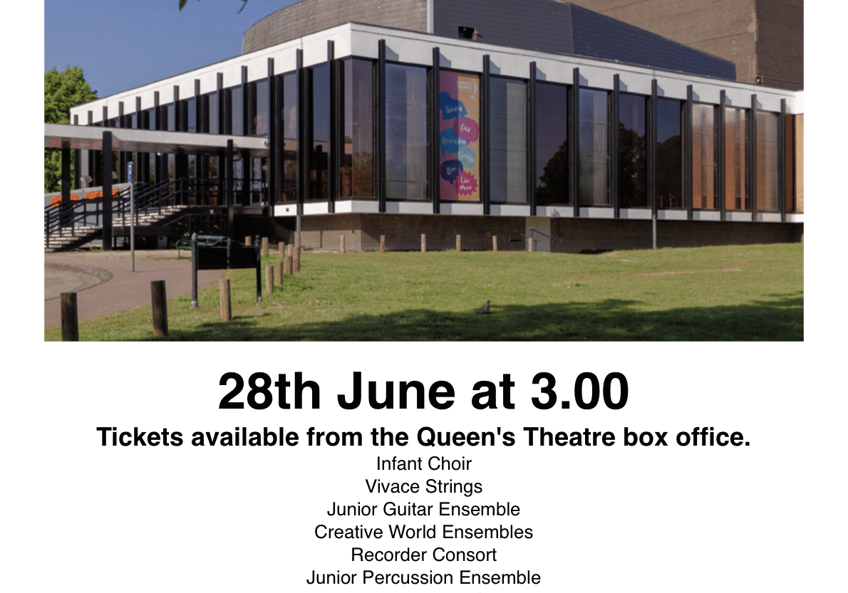 Join us at the Queen's 1st