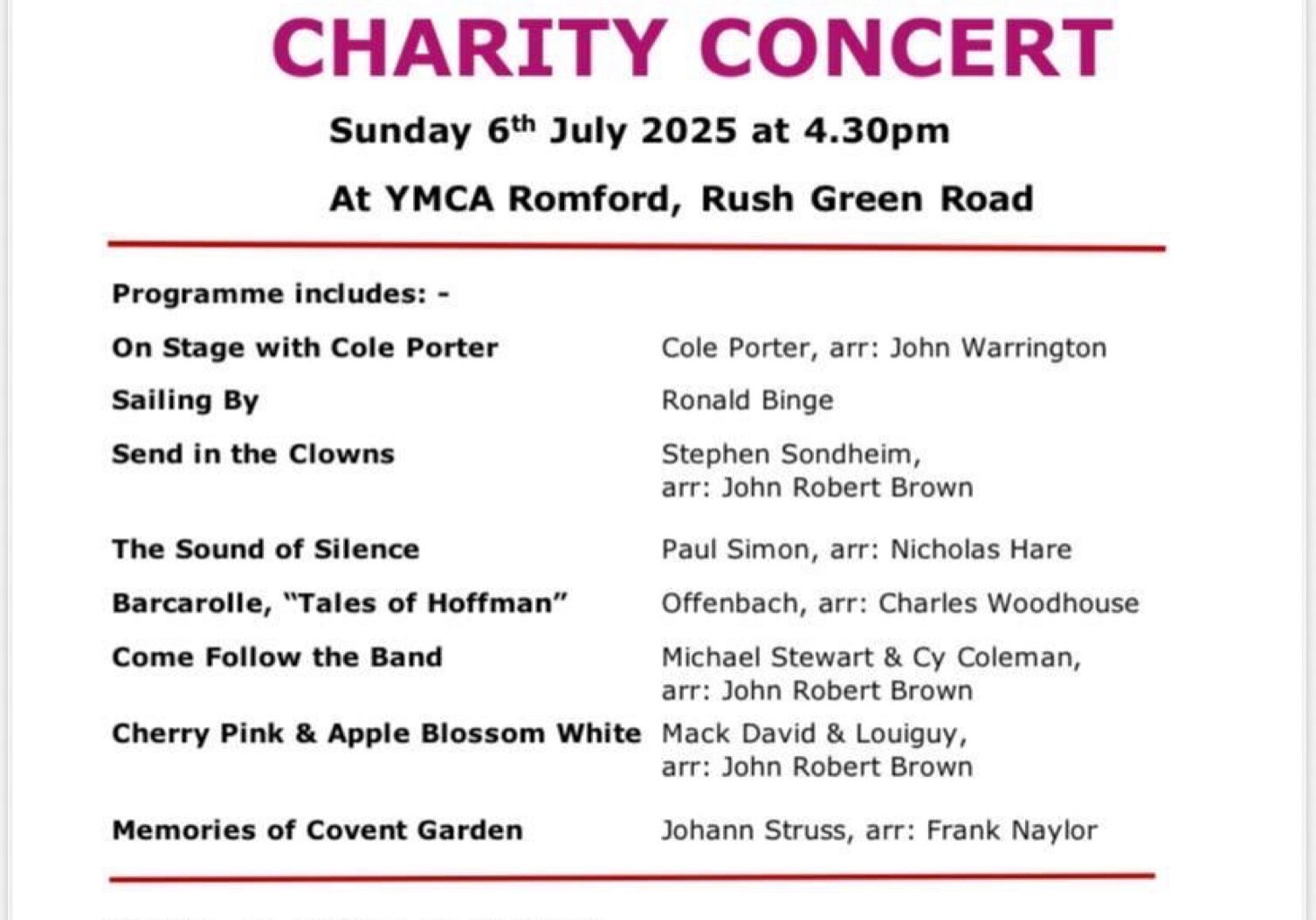 Ymca 25 summer